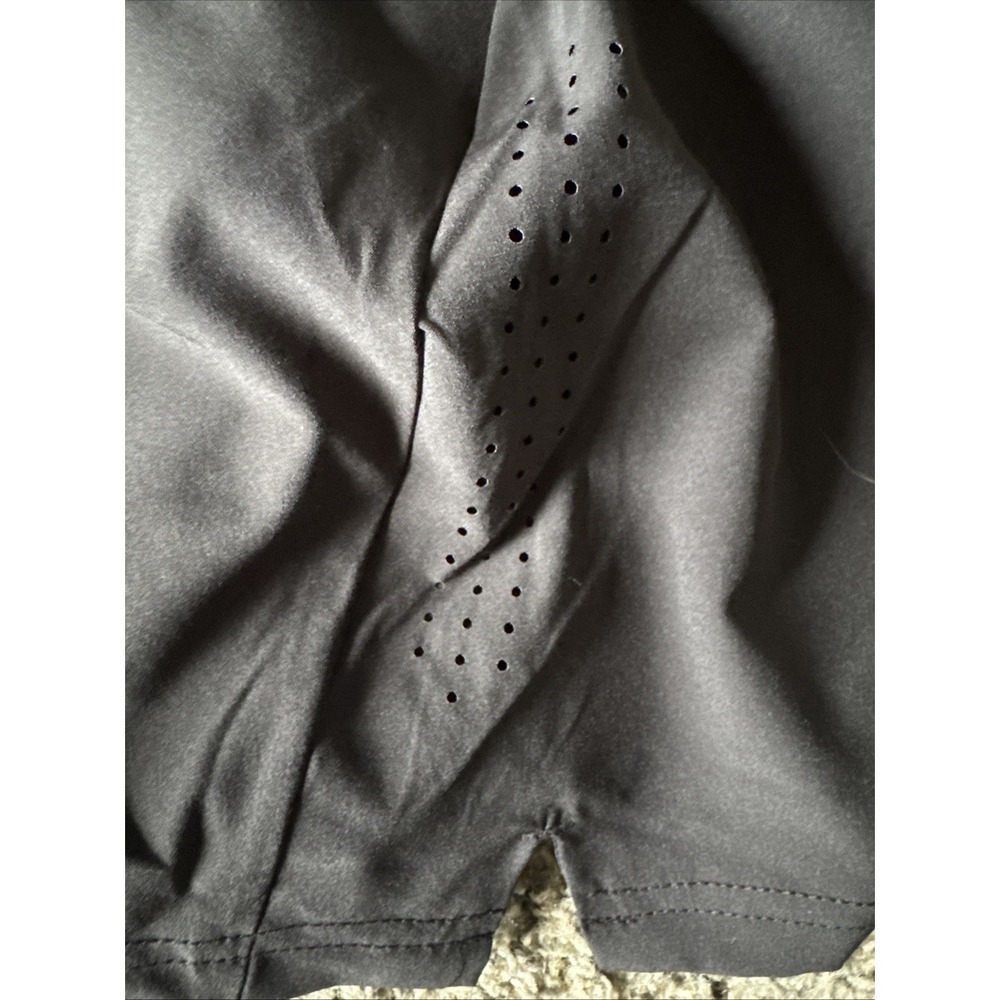 Athletic Works unisex Black Drawstring Athletic Shorts Pockets Stretch M - Picture 6 of 6